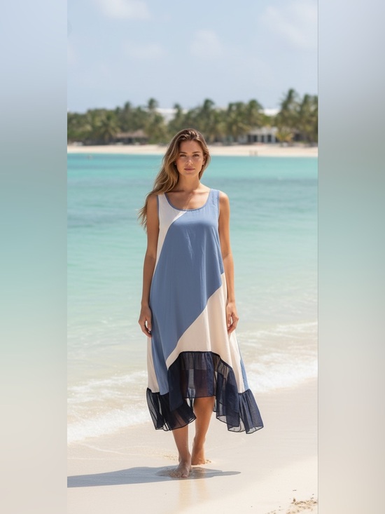 Cupshe Other - Cupshe Cover‑Up Dress Sz M NWT | Breezy Lightweight Beach Resort Layering Piece
